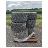 (6) 31x15.5x15 NH3 Tires - (1) With Rim