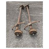 Pair of Axles