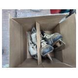 (2) Pairs of Vintage Ice Skates
