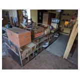 Large Wooden Cubby Cabinet