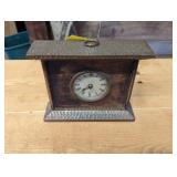 Mantel Clock- 8" x 6.5" x 2.5"