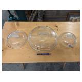 (3) Guardian Service Glass Replacement Lids:
