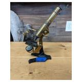 Antique Light Sourced Microscope