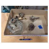 (7) Kerosene Lamp Bases
