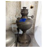 Brass Kerosene Lamp Base