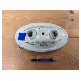 Antique Floral Light Fixture