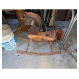 Wooden Rocking Horse