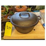 Cast Iron Bean Pot with Lid