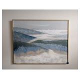 Large Framed Painting by Lee Peyloids