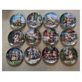 (12) Goebel Hummel Decorative Plates: