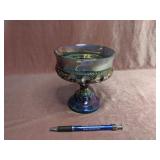 Blue Indiana Glass Candy Dish