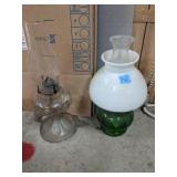 (2) Kerosene Lamps