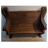 Short Oak Church Pew