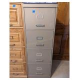 (2) Metal 4-Drawer Filing Cabients