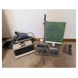 Typewriter, Paper Cutter,