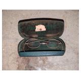 Antique Glasses in Case