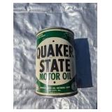 Quaker State Motor Oil Qt Can-Full,  5.5" x 4"