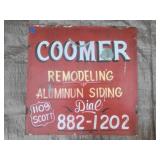 Coomer Remodeling Sign- 24" x 24"