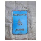 Handicap Parking Sign- 18" x 12"