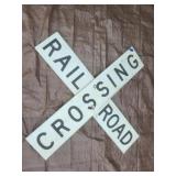 Rail Road Crossing Bucks- 40.5" x 40"