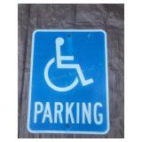 Handicap Parking Sign- 24" x 18"