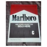 Marlboro Price Sign- 35.25" x 47.25"