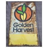 Golden Harvest Seeds Sign- 48" x 28"