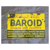 Baroid Mud Drilling Sign- Has Bullet Marks,