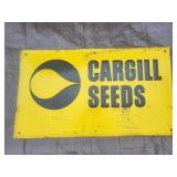 Cargill Seeds Sign- 47" x 27.5"