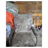 Metal Outdoor Chair from the Litz Hotel