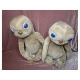 (2) E.T. Stuffed Dolls
