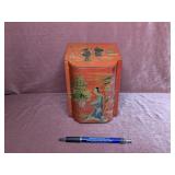 Barot Ware Geisha Ten Tin