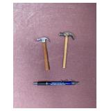 (2) Small Toy Hammer