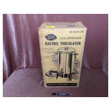 Mirro Matic Electric Percolator in Box