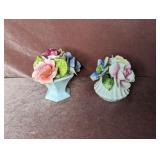 Bone China Capodimonte England Vase