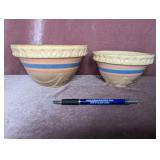 McCoy Yellowware Crock Bowl Set