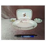 (2) Royal Ironstone Dishes; Small Platter