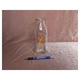 Peters Dairy One Pint Milk Bottle