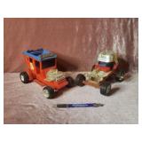 Vintage Wind Up Toy Cars