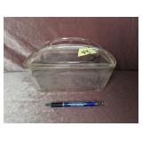 W Clear Glass Baking Dish with Lid