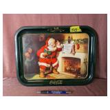 Christmas Coca-Cola Tin Tray -
