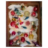 Vintage Christmas Bulbs and Decorations