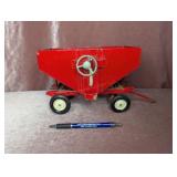 Red Metal Toy Gravity Wagon
