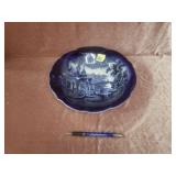 Flow Blue Bowl - "Arabian Beach"