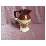 McCoy Carved Wooden Eagle Stoneware Pitcher