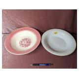 (2) Vintage Serving Bowls