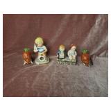 Carrot Salt & Pepper Shakers, &