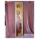 C.W. Herring Pabst Brewing Framed Yard Long