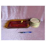 Indiana Glass "Last Supper" Platter -