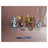 (4) Sylvester the Cat Drinking Glasses